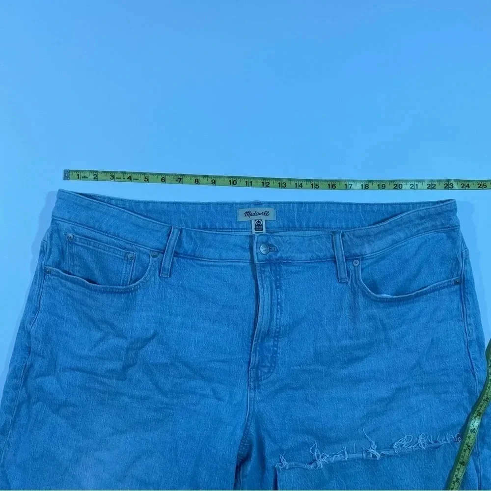 New Madewell The Plus Perfect Vintage Wide Leg Crop Jean